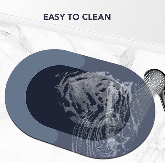 Bathroom Floor Mat | Water Absorbing Mat for Quick Dry| Pack of 2