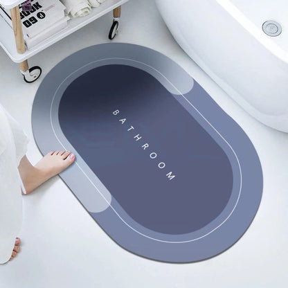 Bathroom Floor Mat | Water Absorbing Mat for Quick Dry| Pack of 2