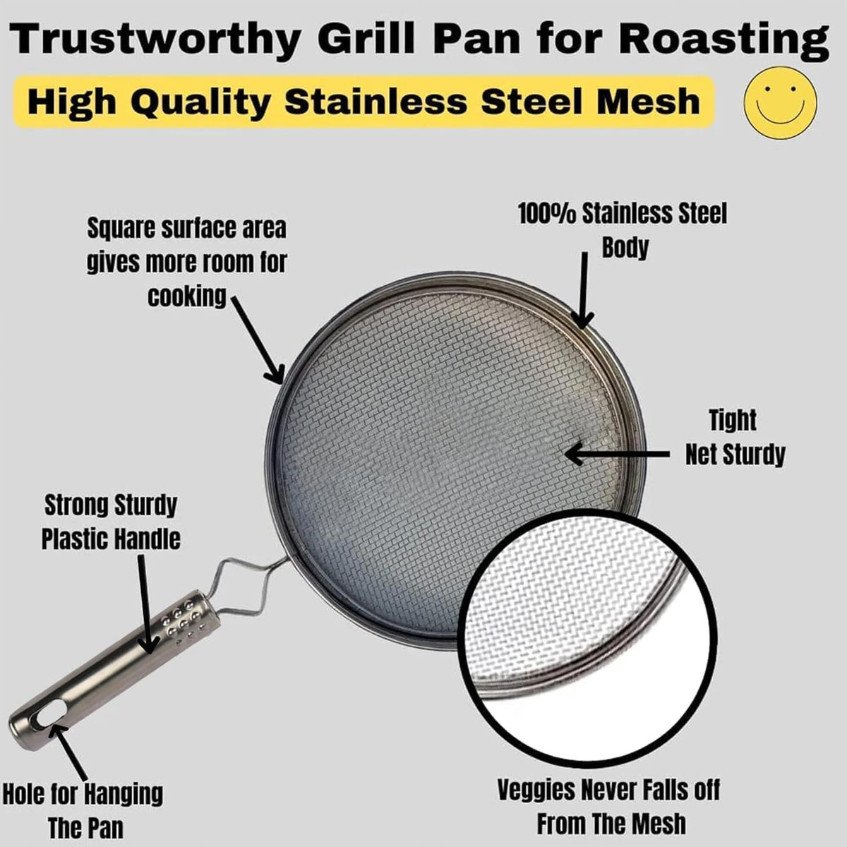 Pulka Grill for Home Gas Stove | Roti Grill | Vegitable
